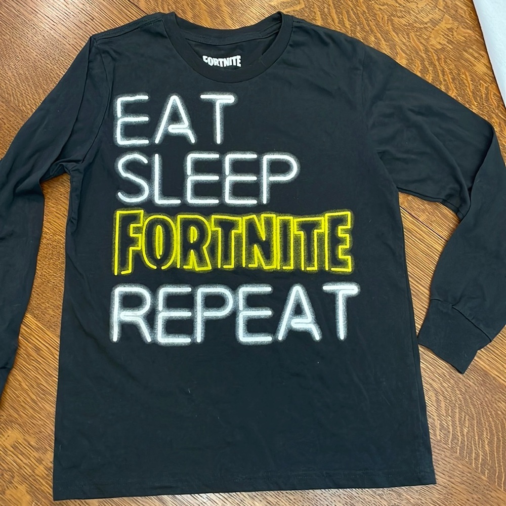 Long sleeve Fortnite tee size 10-12